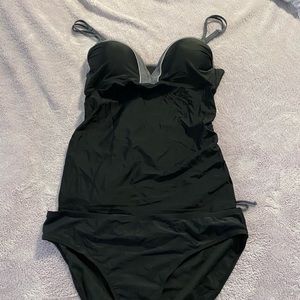 NWOT black Tankini size xxl